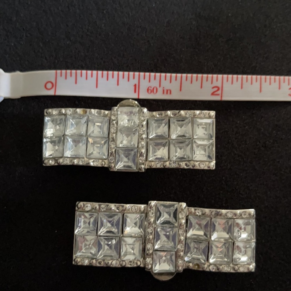 Rhinestone Shoe Clips